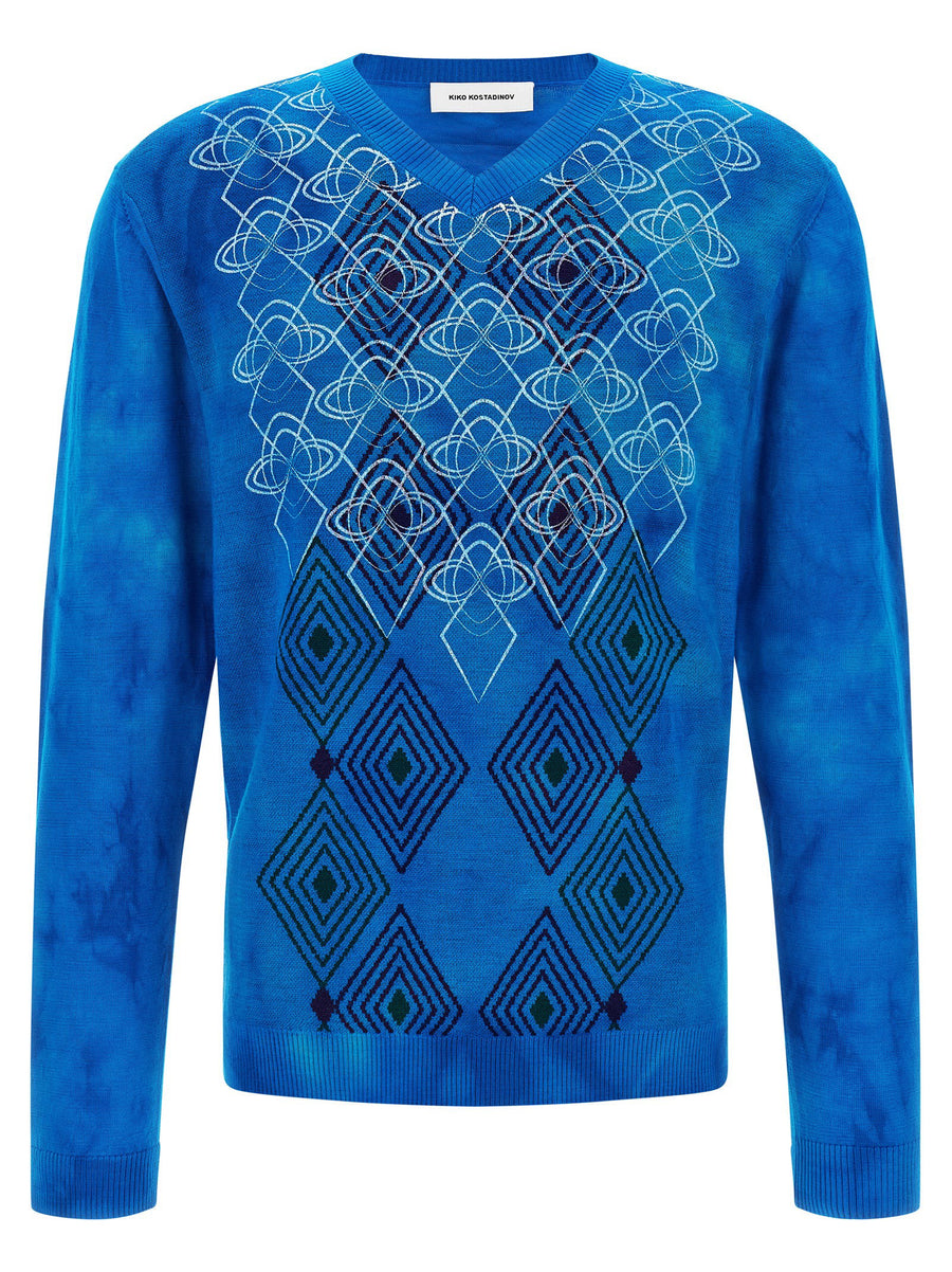Kiko Kostadinov Hatha Sweater — Blue