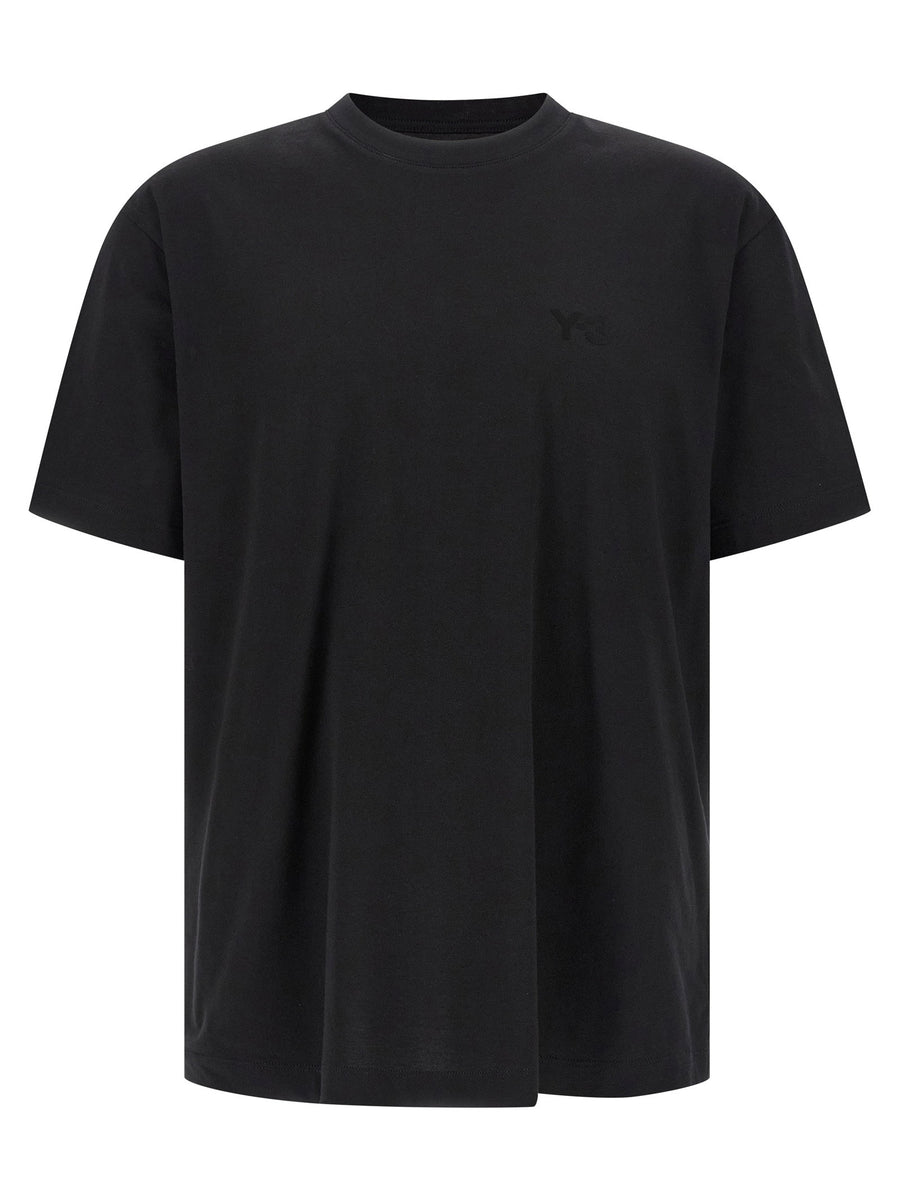 Y-3 Cotton Jersey T-Shirt — Black