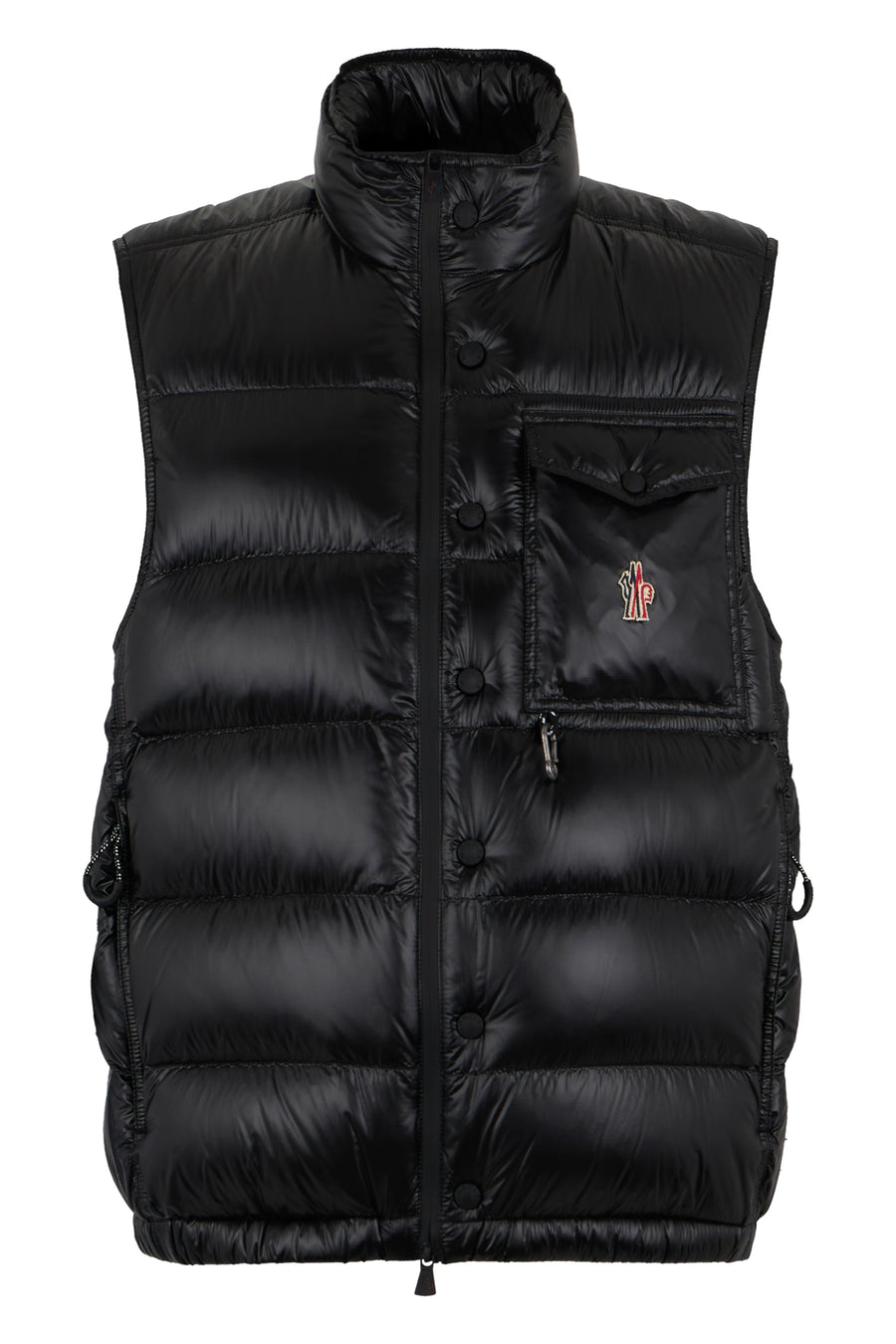 Padded Vest Uychi Black Polyamide Waistcoats & Gilets