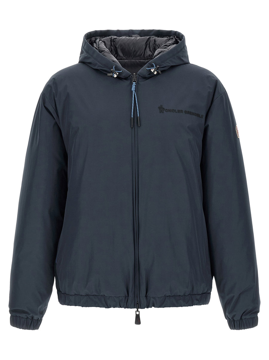 Moncler Grenoble Berguns Down Jacket — Navy