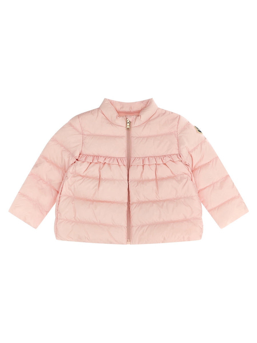 Moncler Enfant Nazife Down Jacket — Pink