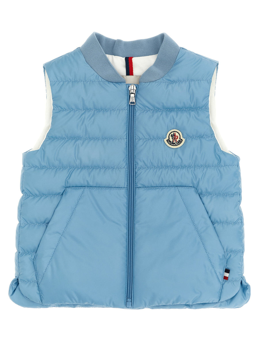 Moncler Enfant Rezzan Vest — Blue