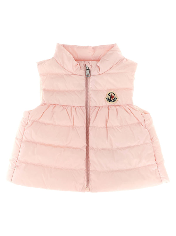 Moncler Enfant Hiva Vest — Pink