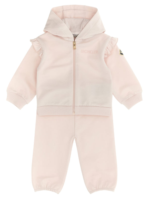 Moncler Enfant hoodie in pink