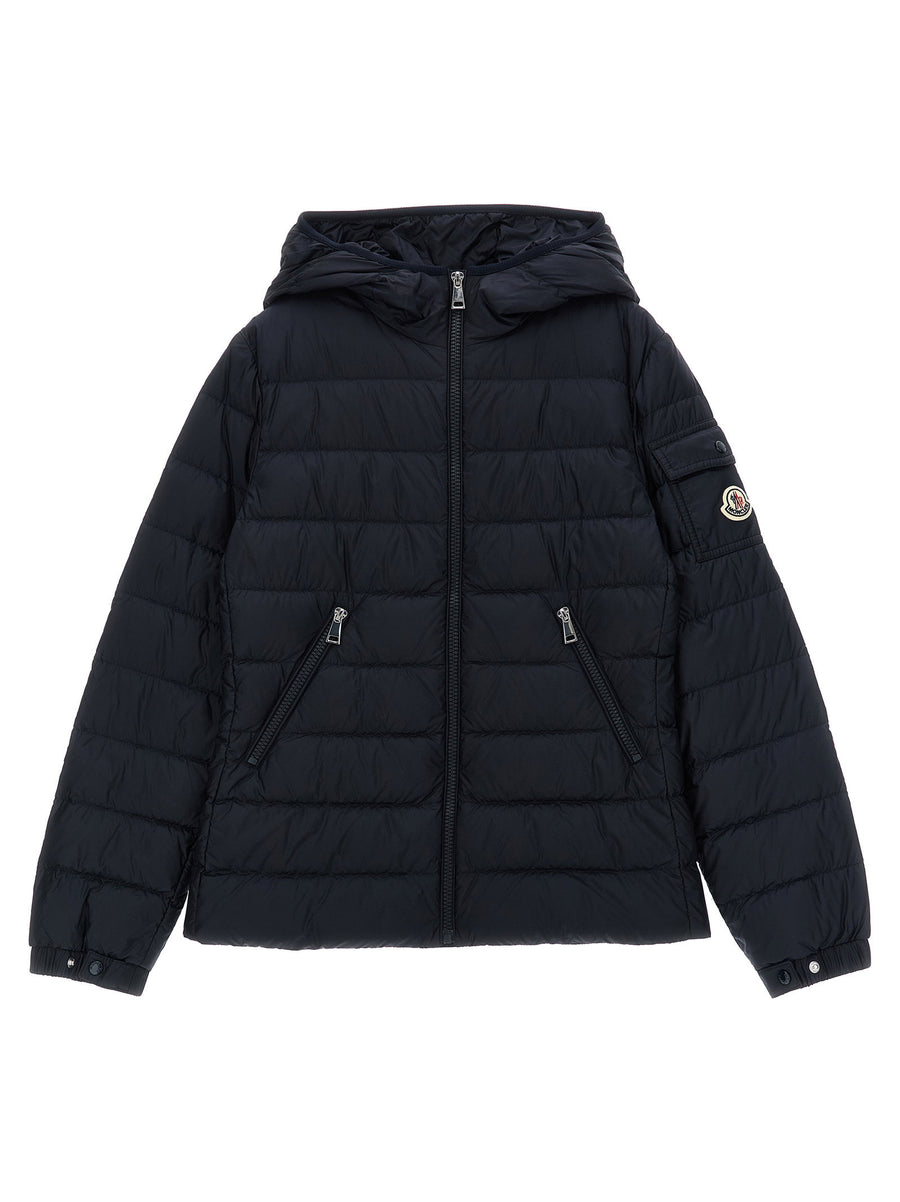 Moncler Enfant Down Jacket — Black