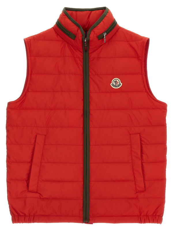 Moncler Enfant Ayten Vest — Red