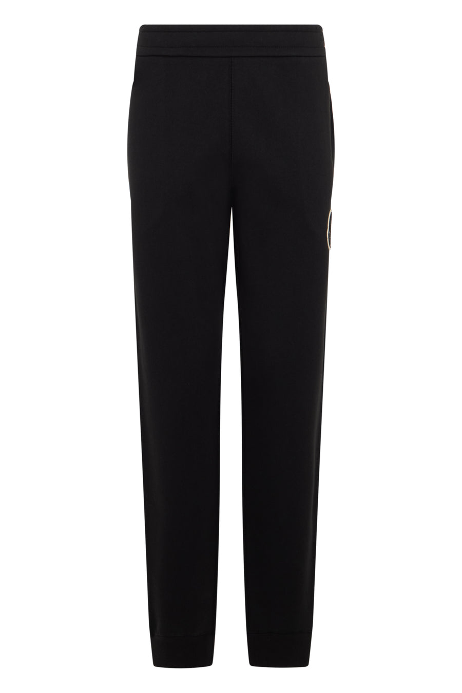 Track Pants Black Cotton