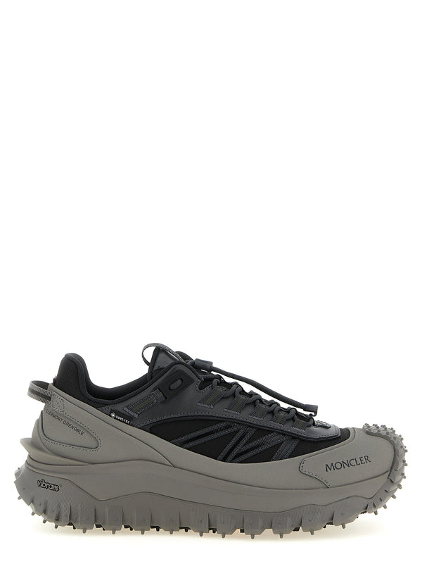 حذاء سنيكرز Moncler Trailgrip GTX باللون الرمادي