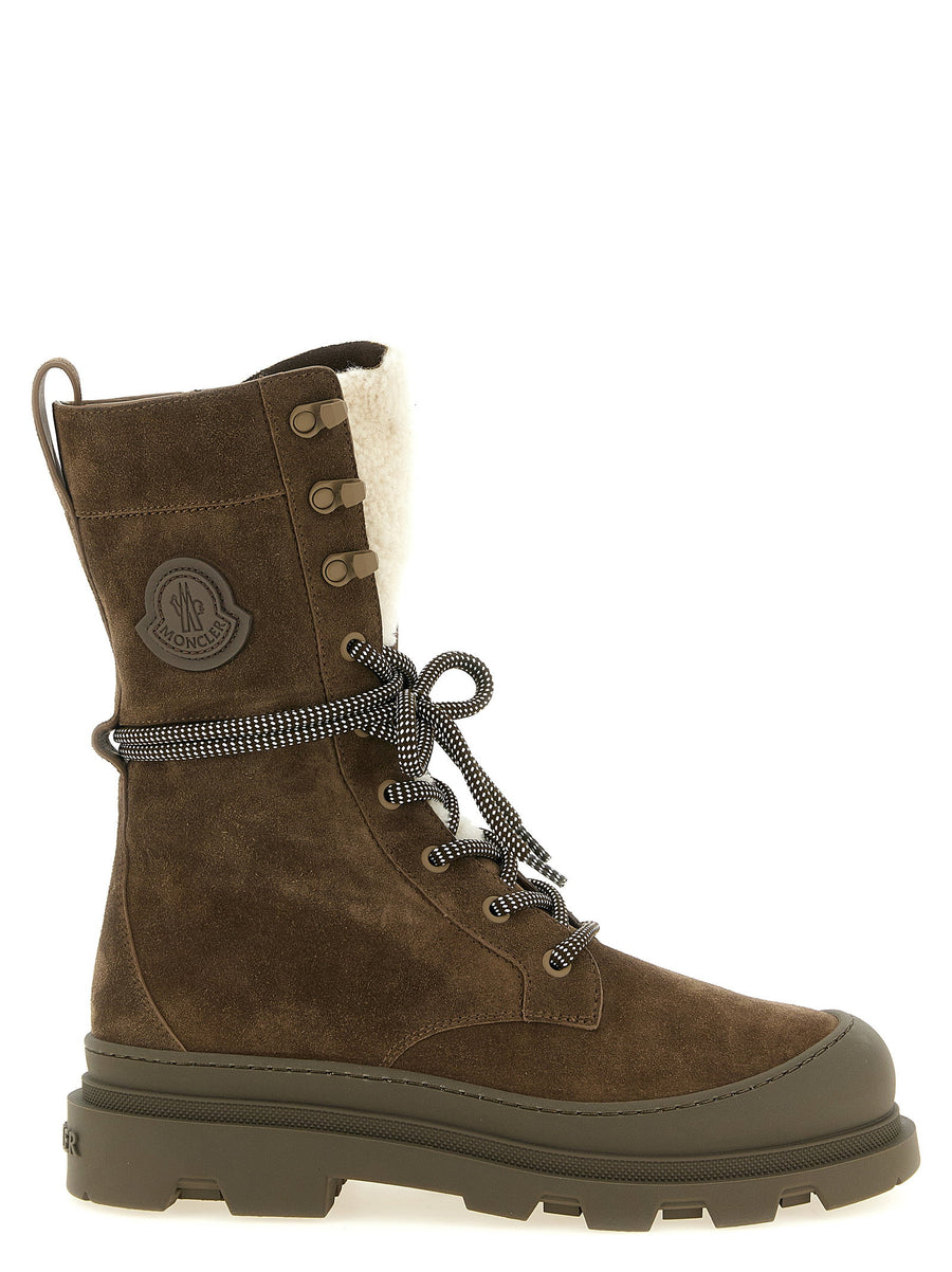 Moncler Boot — Brown