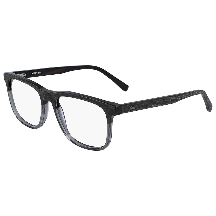 Preloved - Lacoste Mens 54 Mm Transparent Grey Eyeglasses L2849g-035-54 One Color