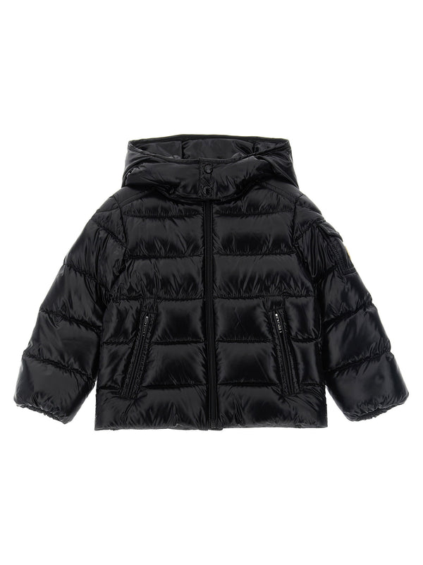 Moncler Enfant جاكيت أسود من جاكيت