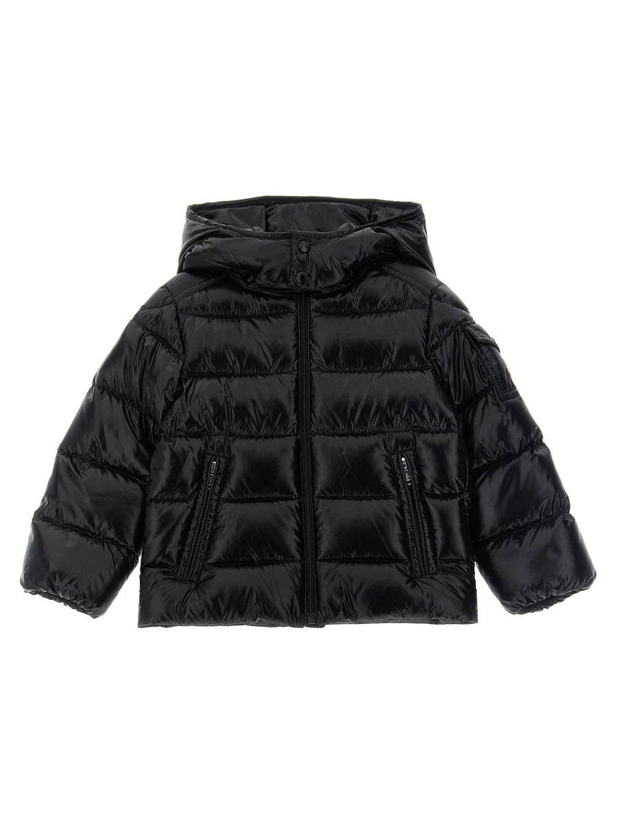 Moncler Enfant جاكيت أسود من جاكيت