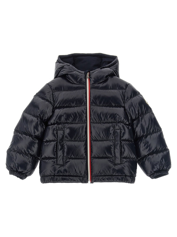 Moncler Enfant جاكيت أسود من