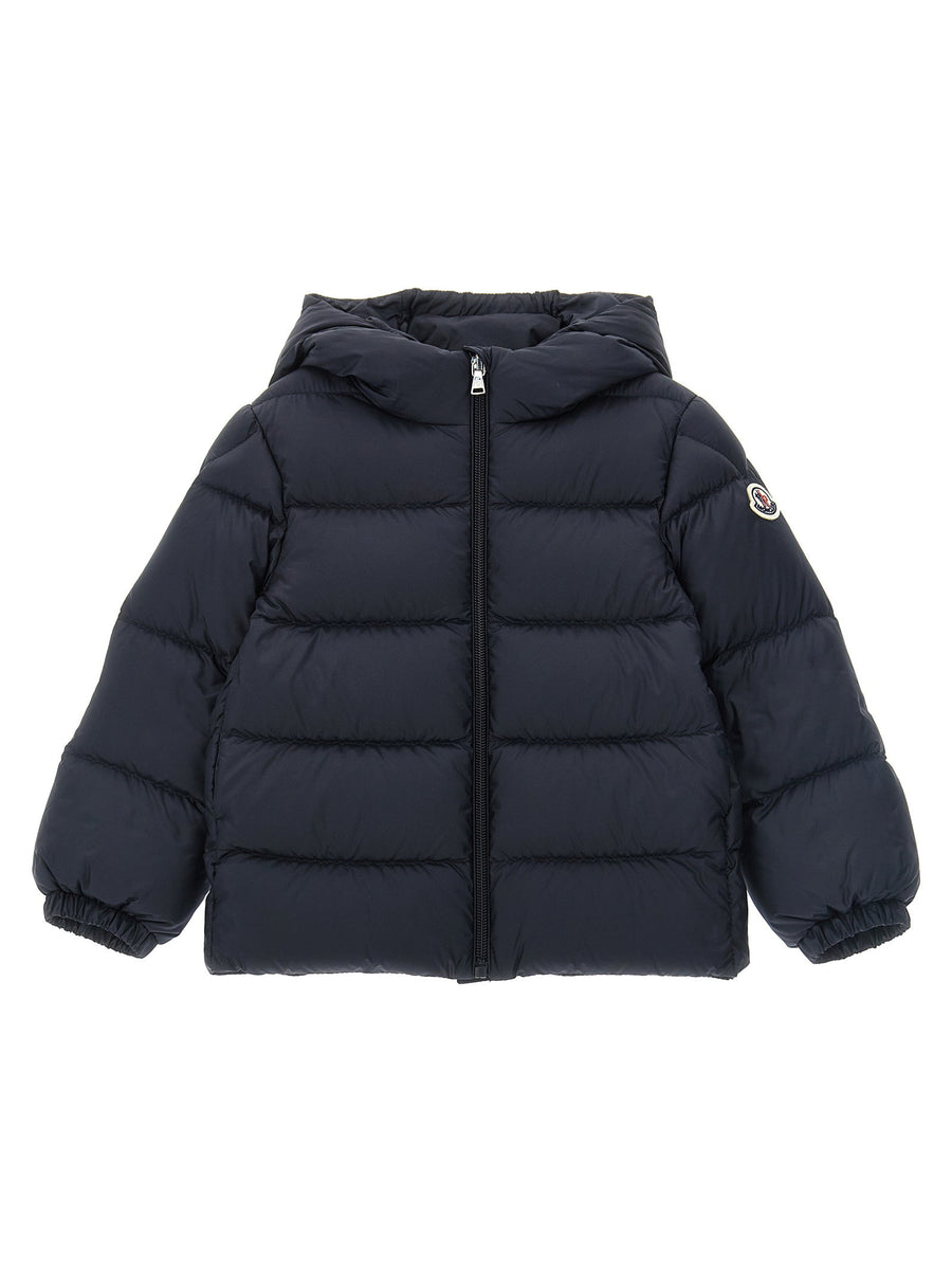 Moncler Enfant Sharon Down Jacket — Navy