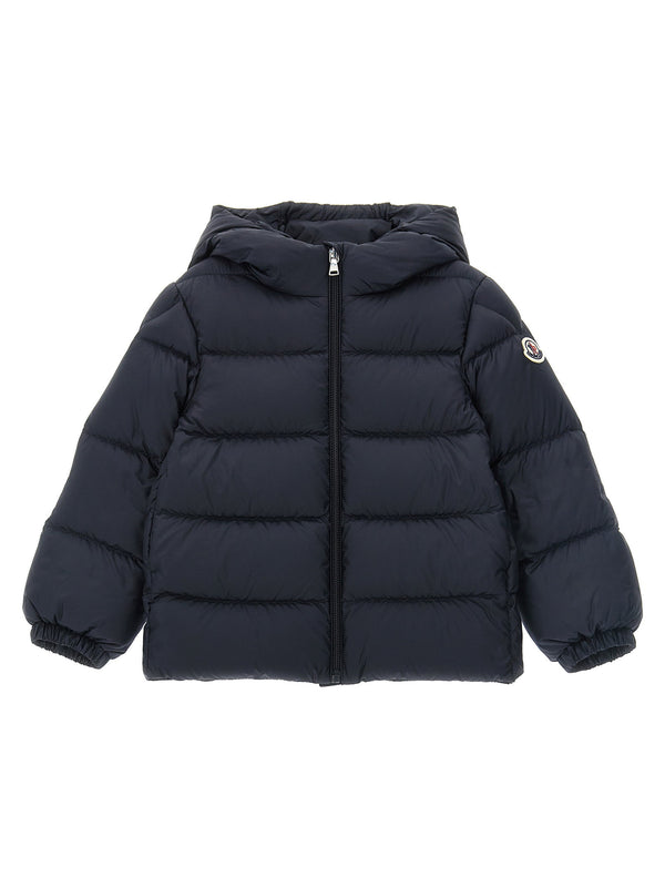 Moncler Enfant Sharon Down Jacket — Navy
