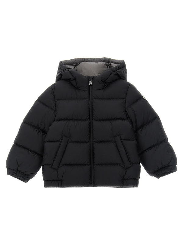 Moncler Enfant Down Jacket — Black