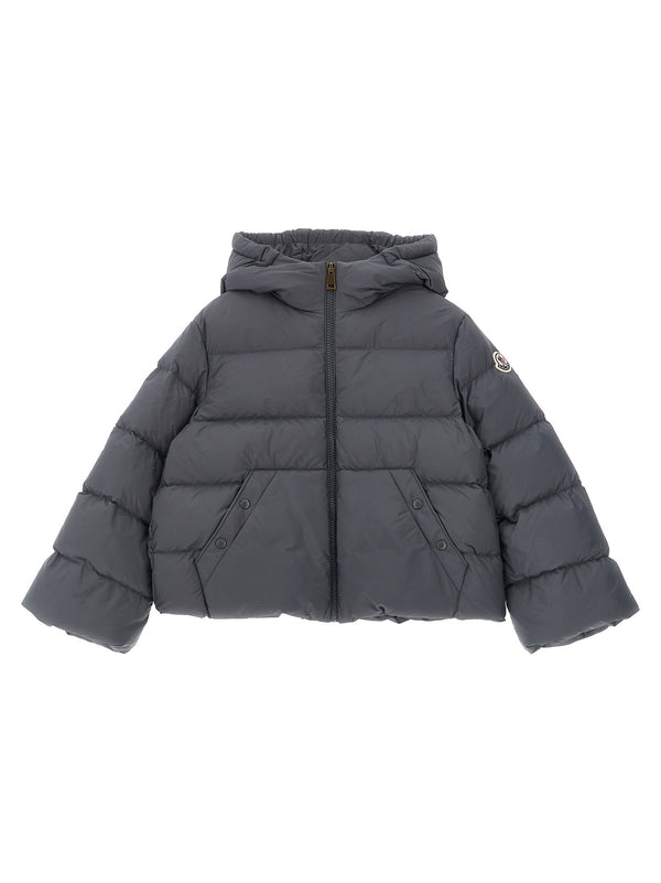 Moncler Enfant Xhante Down Jacket — Gray