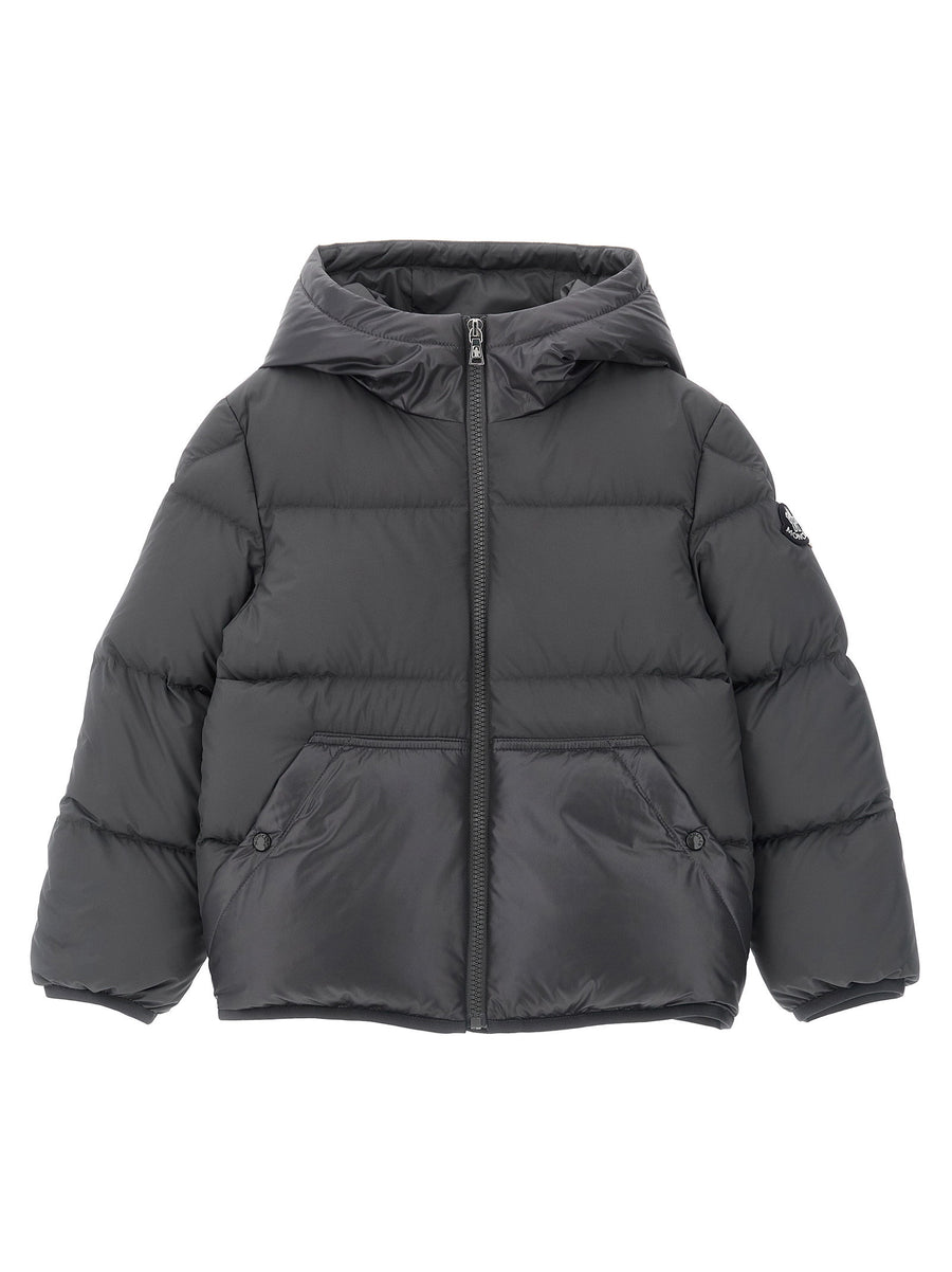 Moncler Enfant Down Jacket — Charcoal