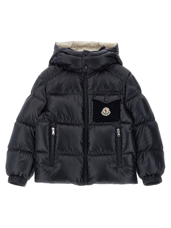 Moncler Enfant Down Jacket — Black