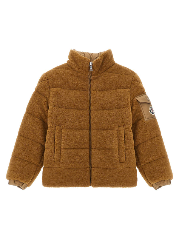 Moncler Enfant Mich Down Jacket — Camel