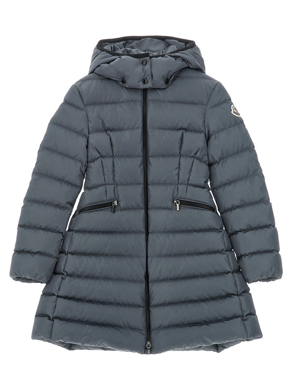Moncler Enfant Charpal Down Jacket — Gray