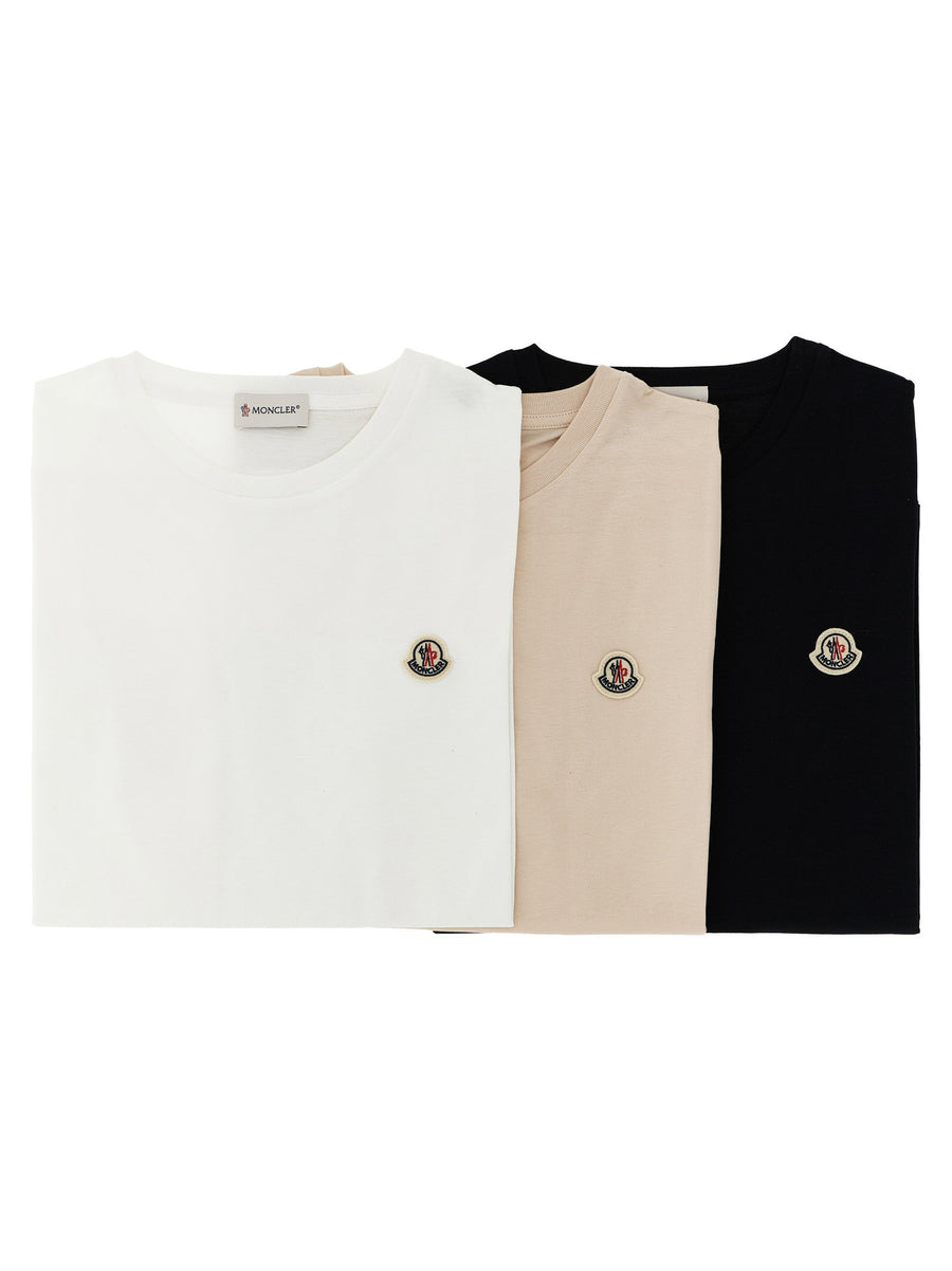 Moncler Enfant Logo-Patch Cotton Jersey T-Shirt