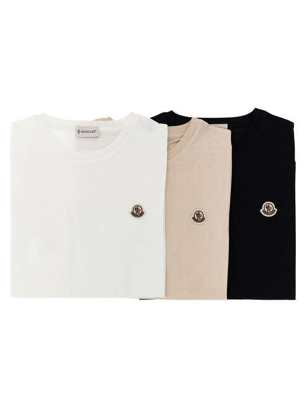 Moncler Enfant Logo-Patch Cotton Jersey T-Shirt
