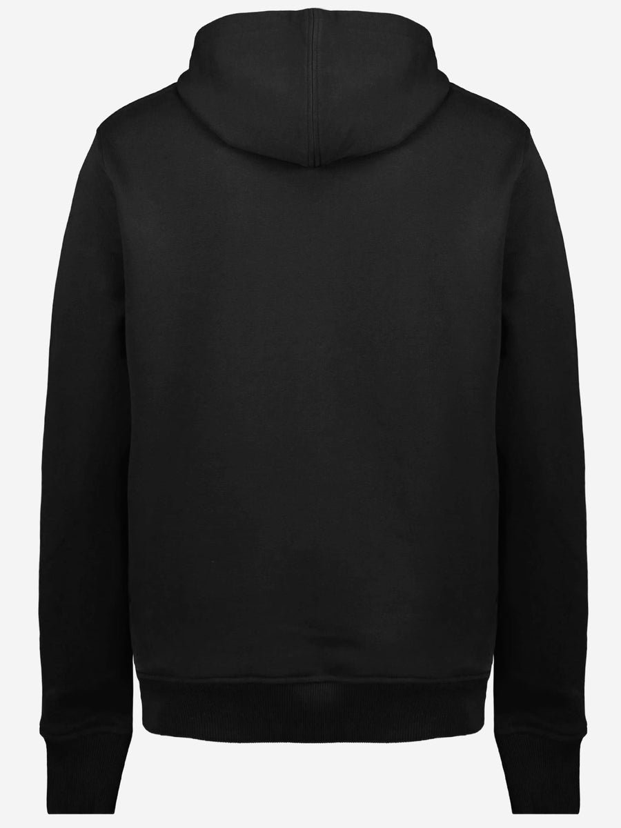 Cotton Hoodie Black Sweatshirts