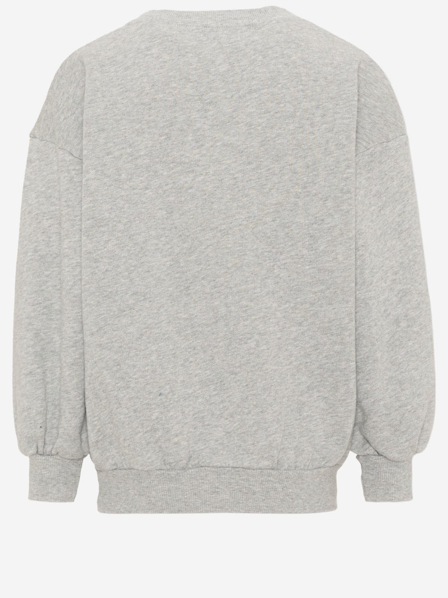 Organic Cotton Sweatshirt Heather Grey Hoods & Sweatshirts