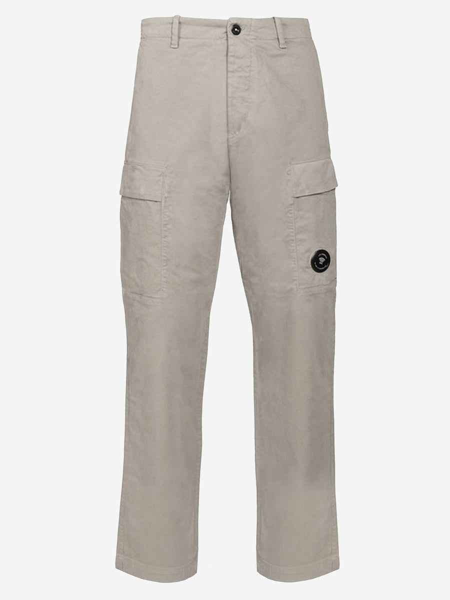 Cotton-Blend Cargo Trousers Fallen Rock