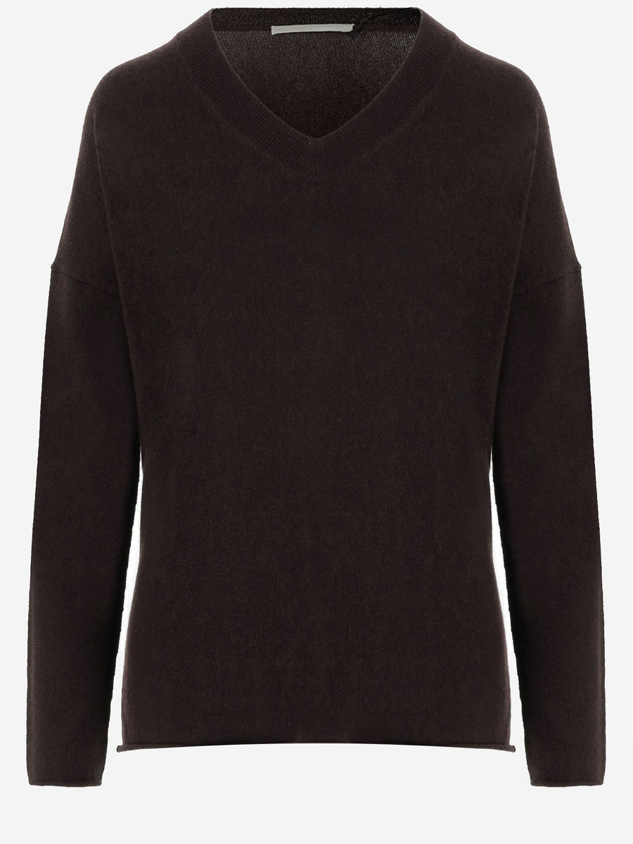 Cashmere Sweater Dark Brown