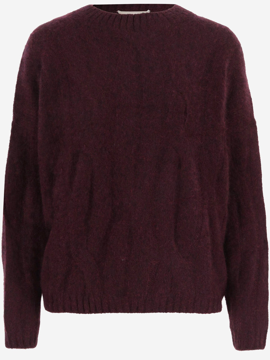 Cashmere And Silk Sweater Purple