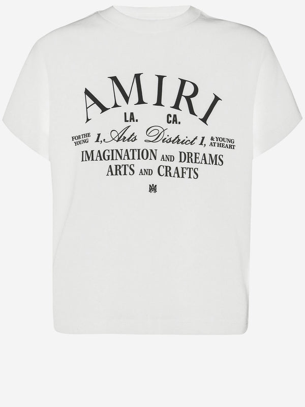 Cotton Logo Print T-Shirt White T-shirts