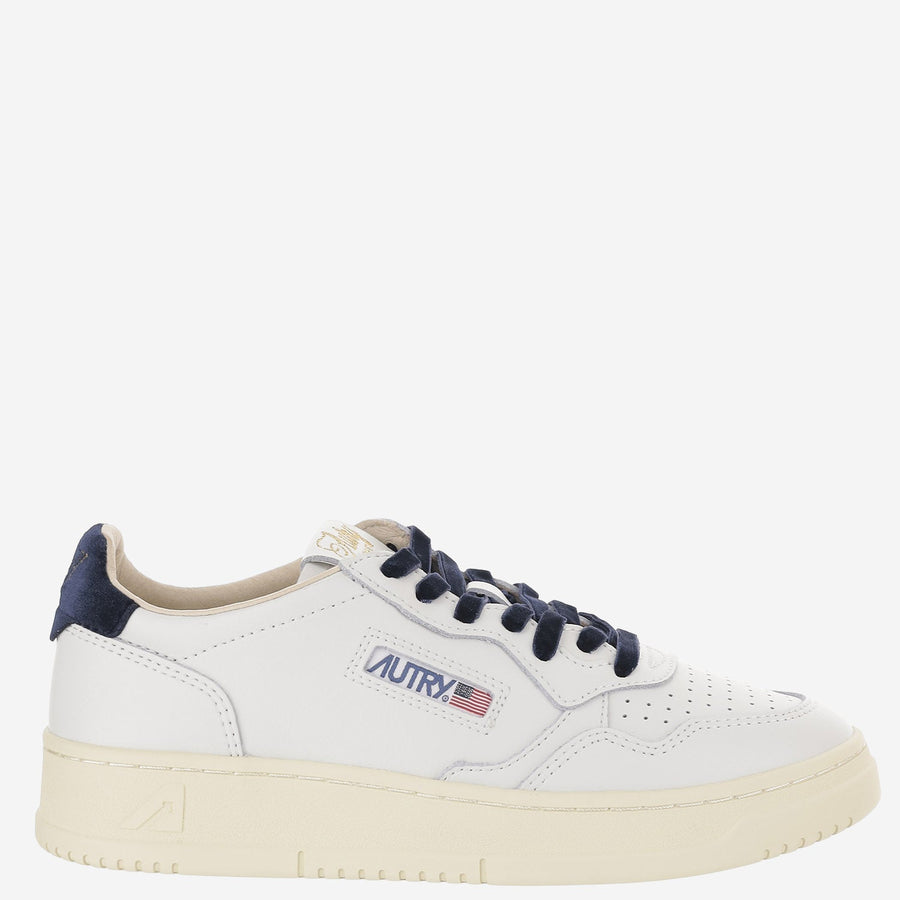 Leather Sneakers Medalist White Cow Trainers