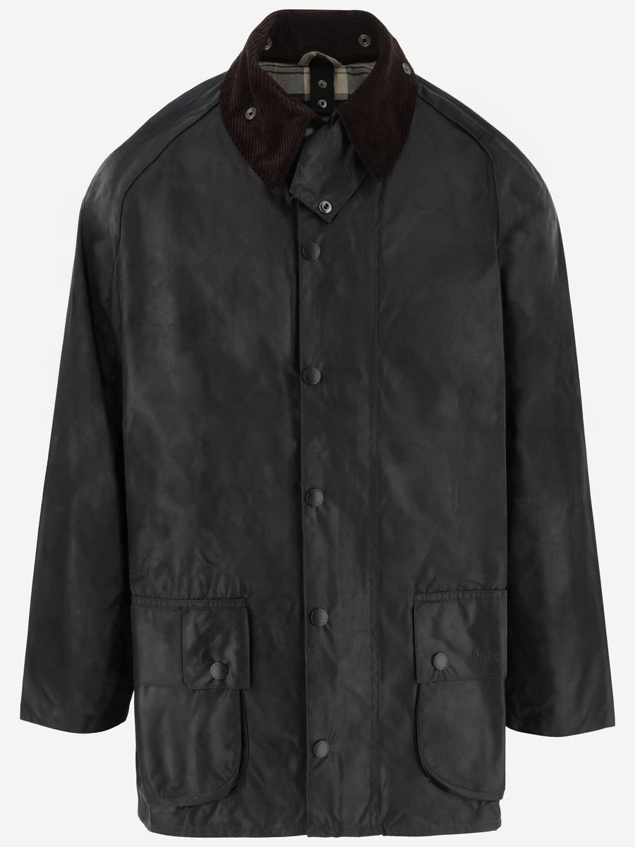 Waxed Coat Beaufort Dark Green Cotton Jacket