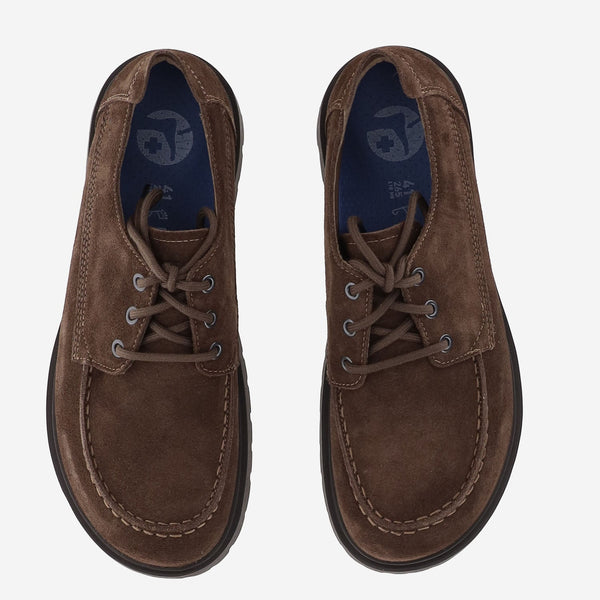 Shoes Highwood Moc Lace Low Dark Brown Leather Boot