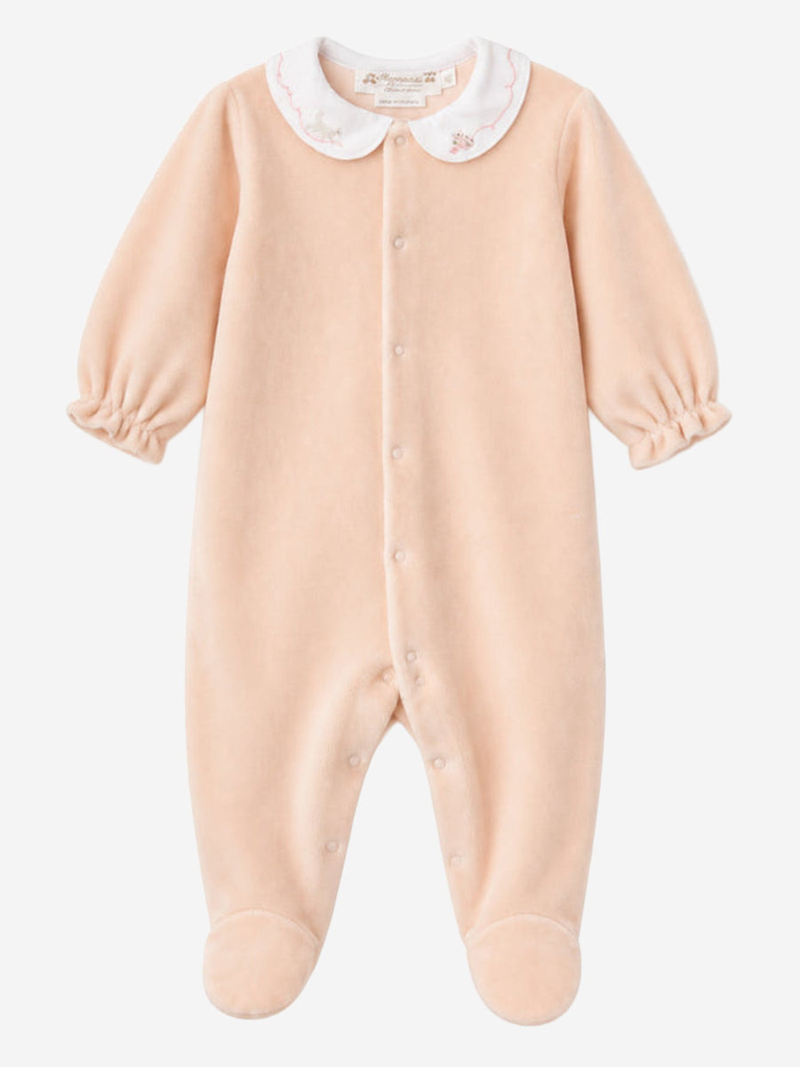 Bodysuit Cotton-Blend Peach Babygrow Sets