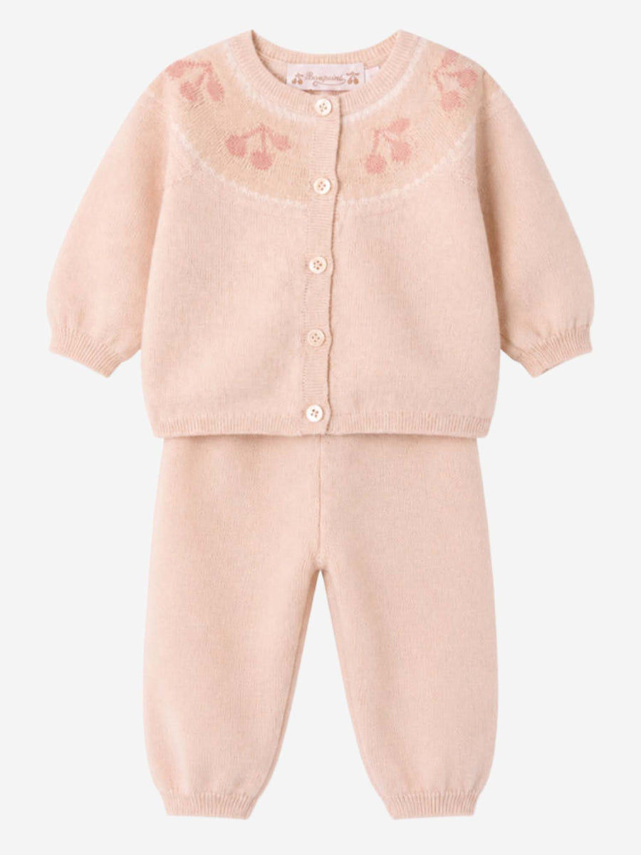 Baby Outfit Cotton-Wool Pink Babygrow Sets