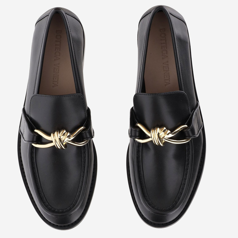 Loafers Astaire Black Leather Calf