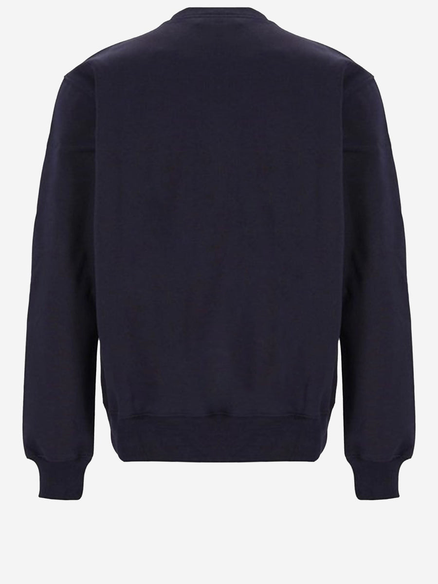 Sweatshirt Cotton-Blend Dark Navy Sweatshirts