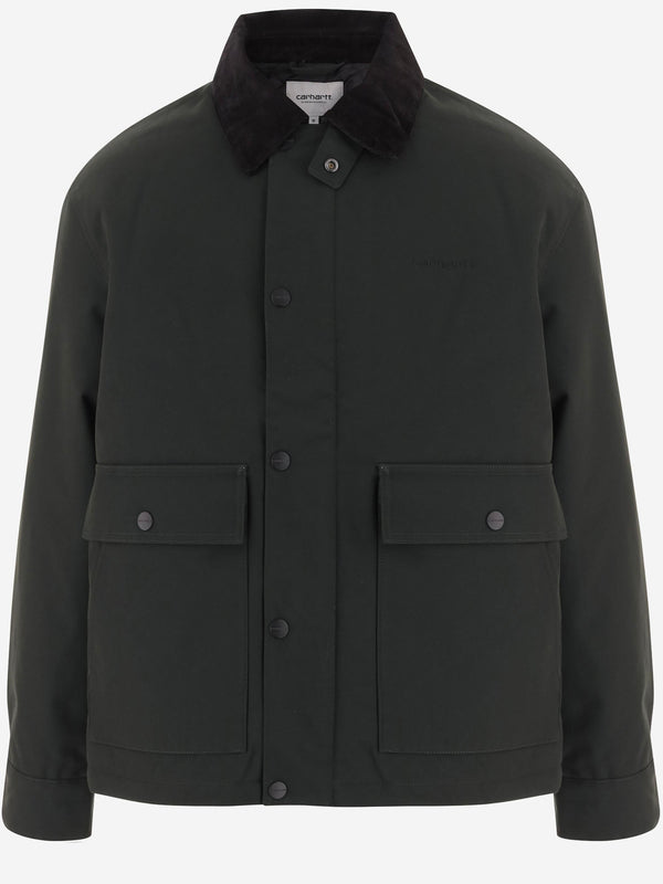 Kilda Jacket Nylon Canvas Raven/black