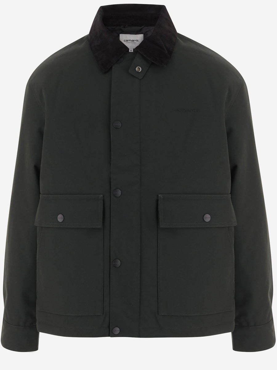 Kilda Jacket Nylon Canvas Raven/black