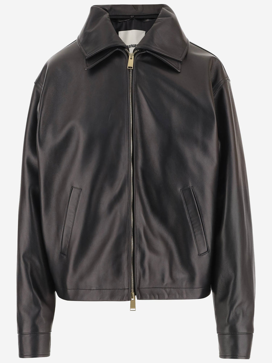 Jacket Lambskin Black Leather