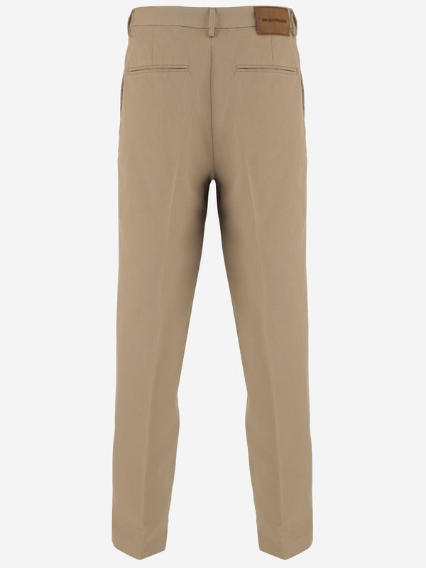 Trousers Cotton Beige