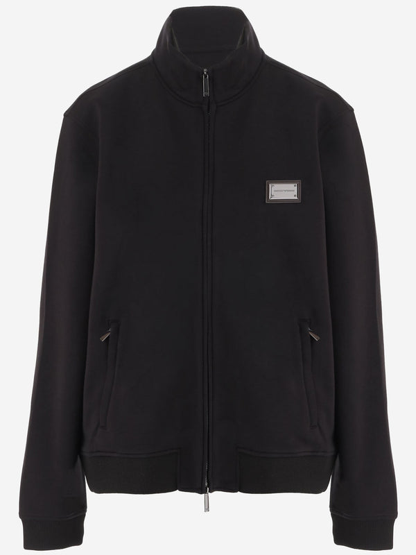 Sweatshirt Modal Jersey Black Sweatshirts