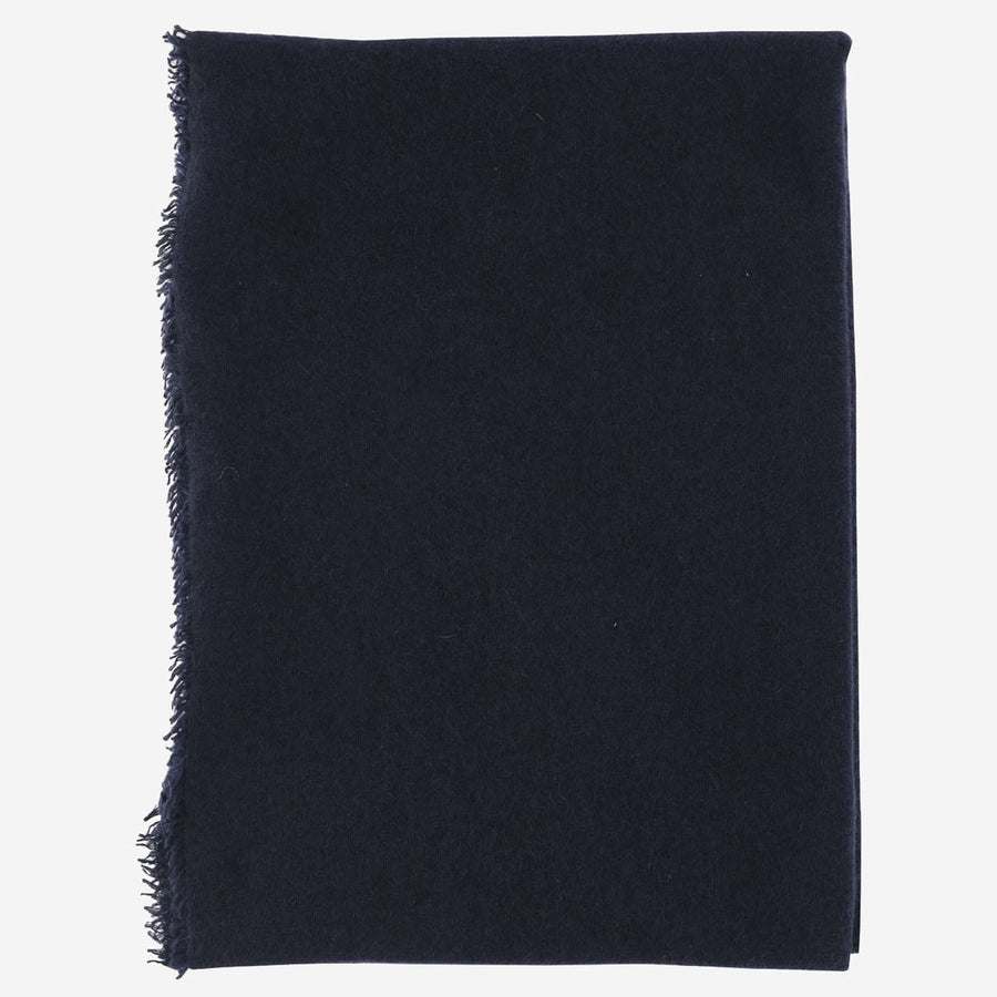 Adriel Cashmere Scarf Navy