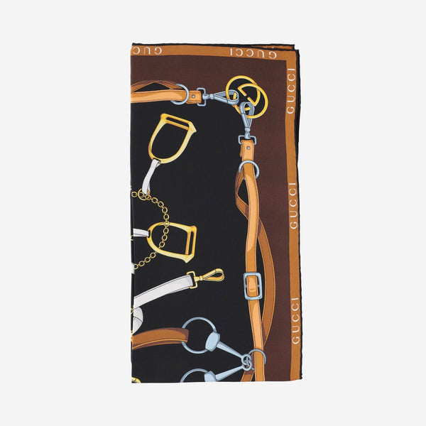 Scarf Silk Twill Multicolour