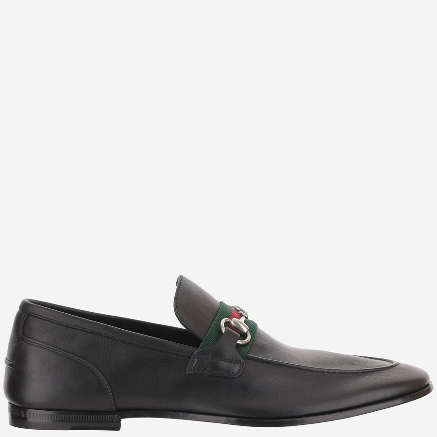 Leather Loafers Como Black