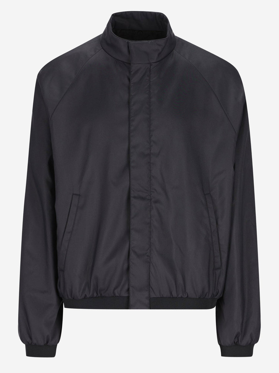 Padded Jacket Lightweight Nylon Black Polyamide