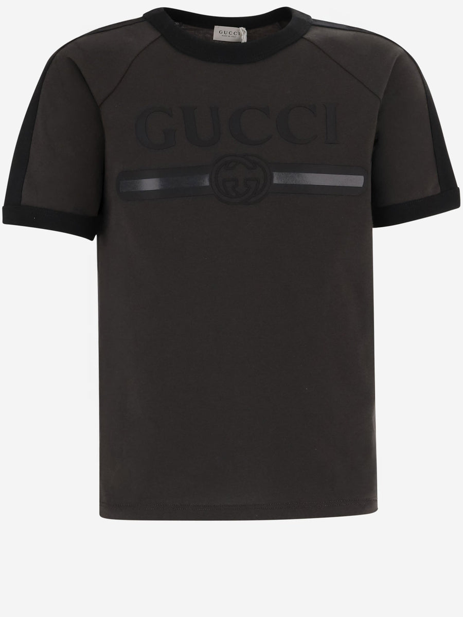 T-Shirt Printed Cotton Dark Grey T-shirts